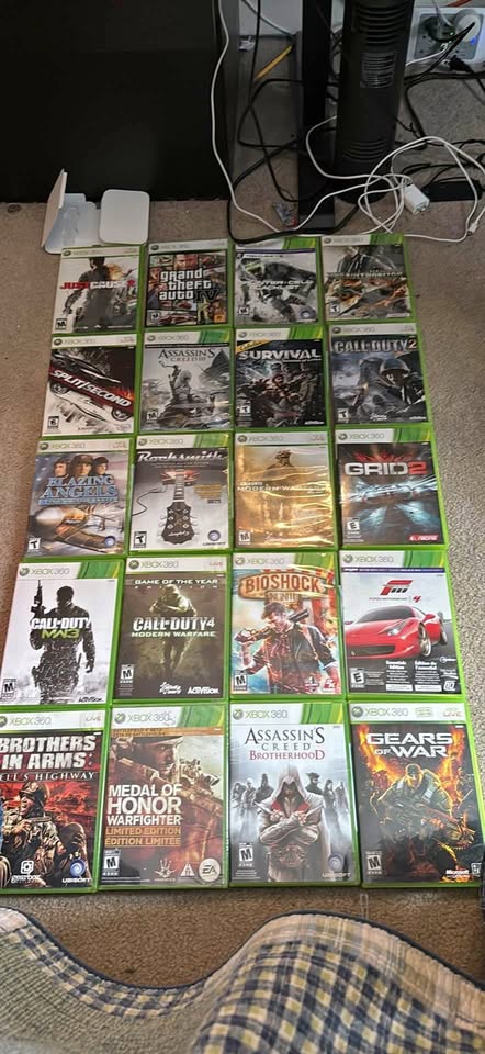 Xbox 360 games (10$ each)