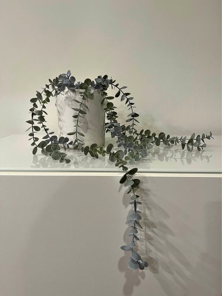 Ikea Vase and Artificial Plant - Home Decor