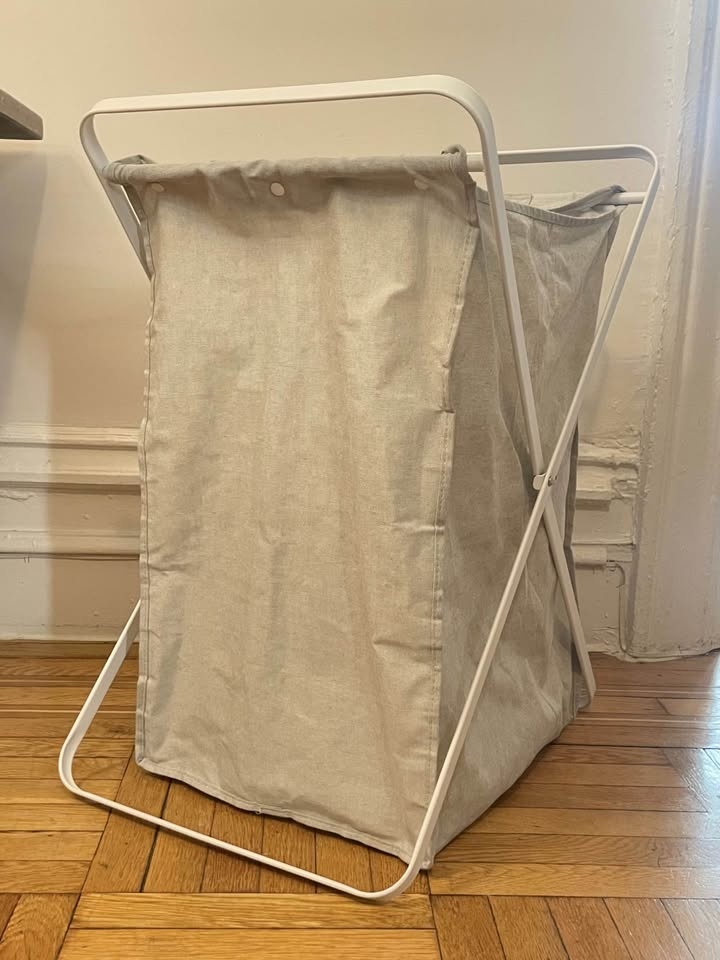 Folding Laundry Hamper with Detachable Bag - photo 2