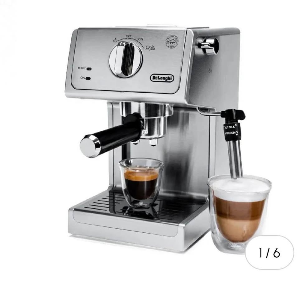 De'Longhi Espresso & Cappuccino Machine w/ Frothing Jug