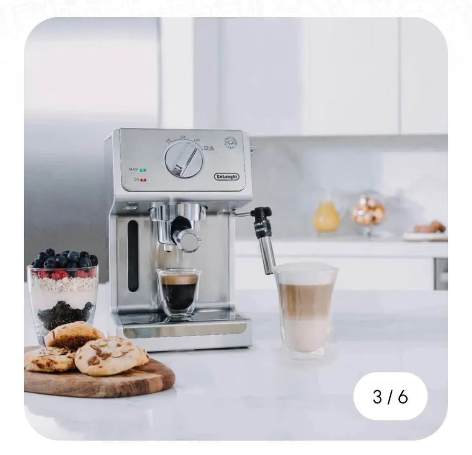 De'Longhi Espresso & Cappuccino Machine w/ Frothing Jug - photo 2