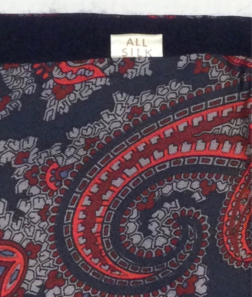 Vintage Sulka Cashmere/Silk Scarf - New - photo 4