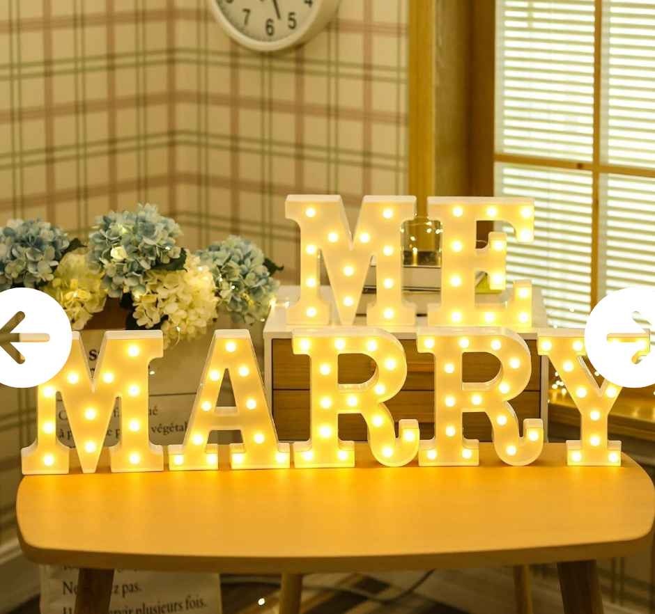 Marry Me Wedding Prop - photo 2
