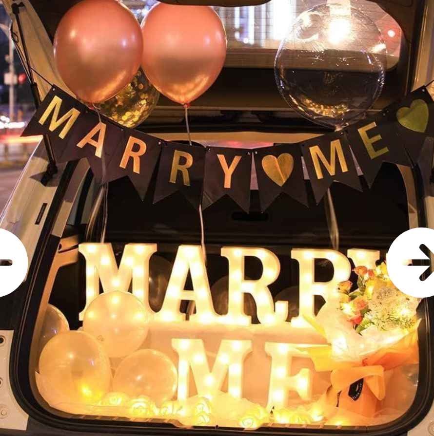 Marry Me Wedding Prop - photo 4