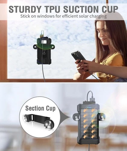 Solar Power Bank 38800mAh Portable Solar Charger 3 Ports - photo 3