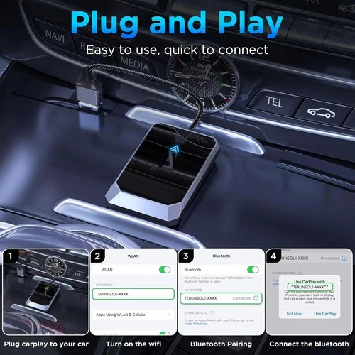 Wireless Android Auto Adapter for 2015+ Cars - photo 3