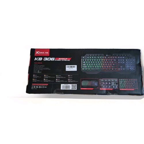 Xtrike Me 114-Key Wired Keyboard with Rainbow Backlight - USB 2 - photo 2