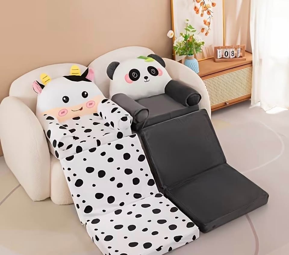 Kids Panda Foldable Chair Sofa - photo 2