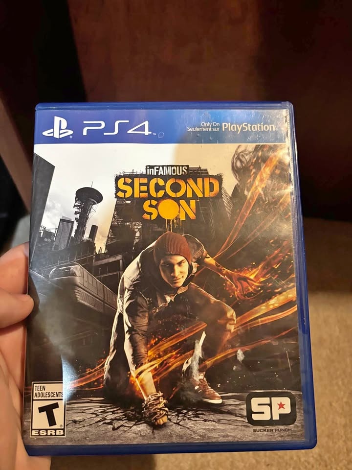 InFAMOUS Second Son PS4 Disc Version