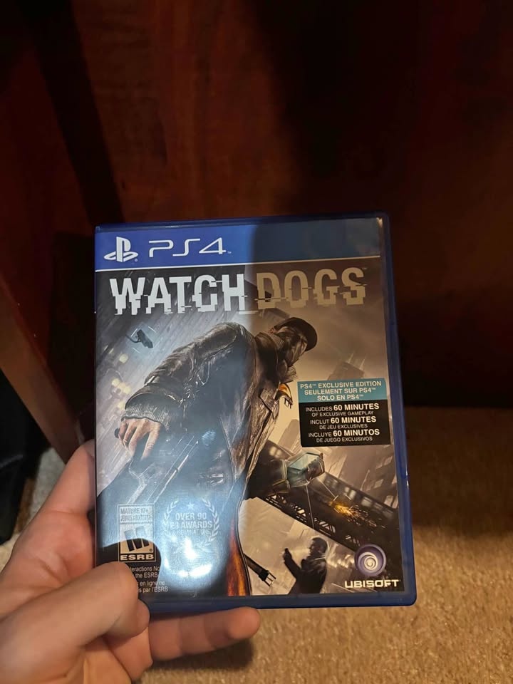 Watchdogs PS4 Game Disc Version