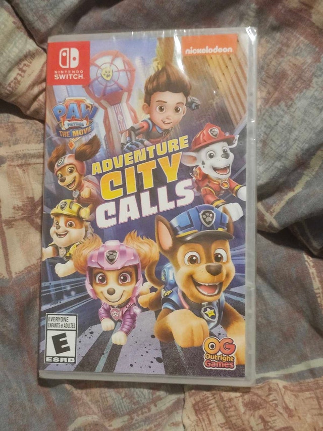 Paw Patrol Adventure City Calls Nintendo Switch