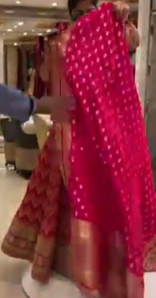 Beautiful New Organza Lehenga from Delhi - photo 3
