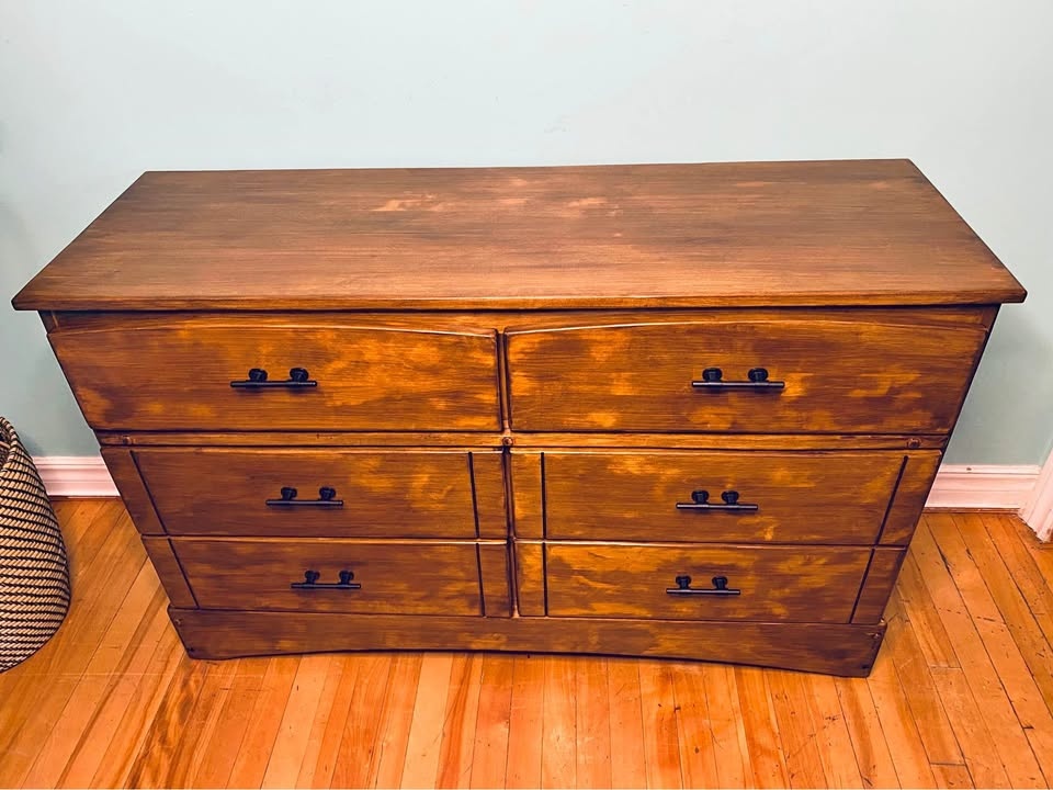 FREE DELIVERY: Long Maple Dresser $200 (HRM)