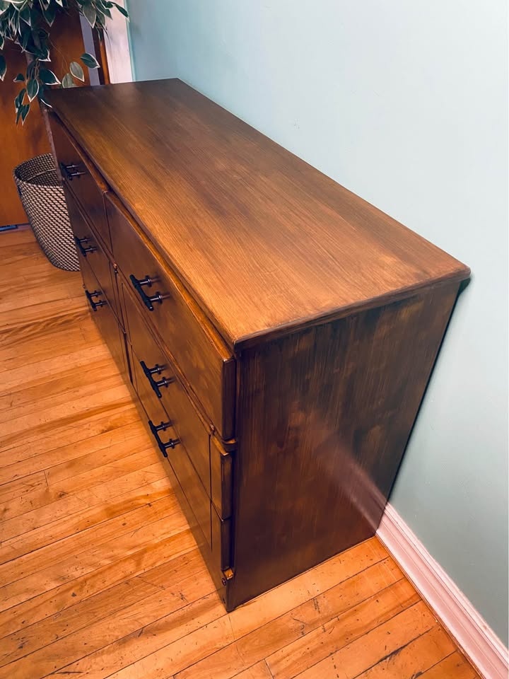 FREE DELIVERY: Long Maple Dresser $200 (HRM) - photo 2