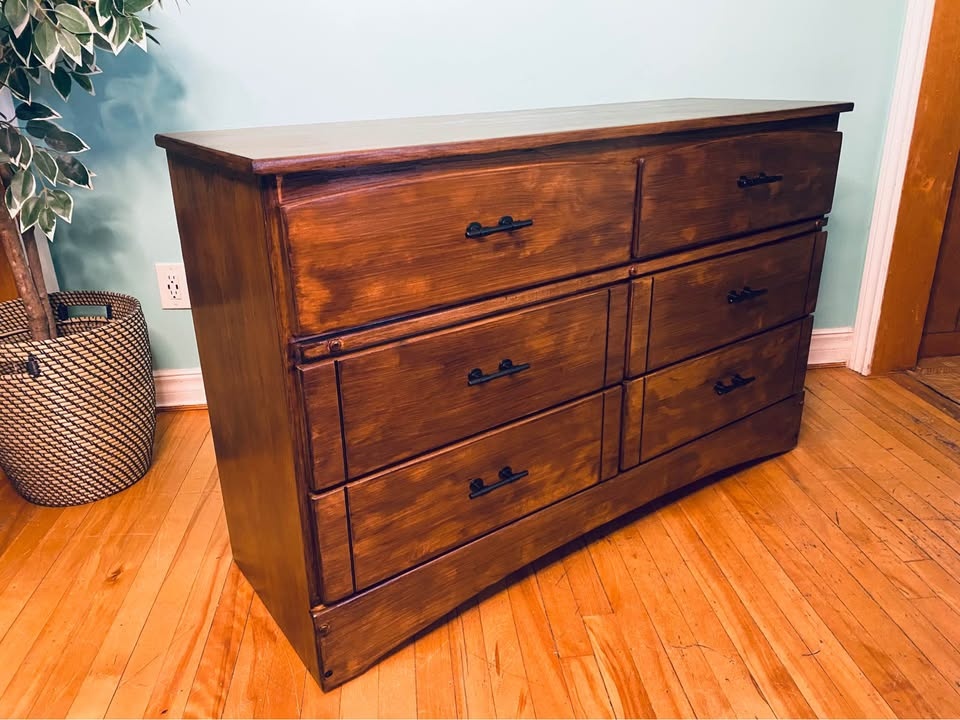 FREE DELIVERY: Long Maple Dresser $200 (HRM) - photo 3