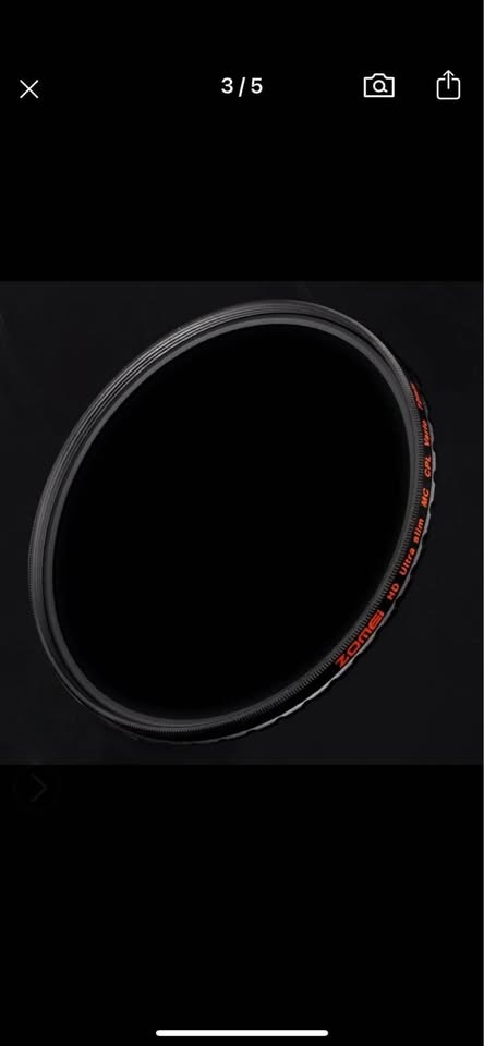72mm Zomei Schott Glass CPL Filter - photo 2