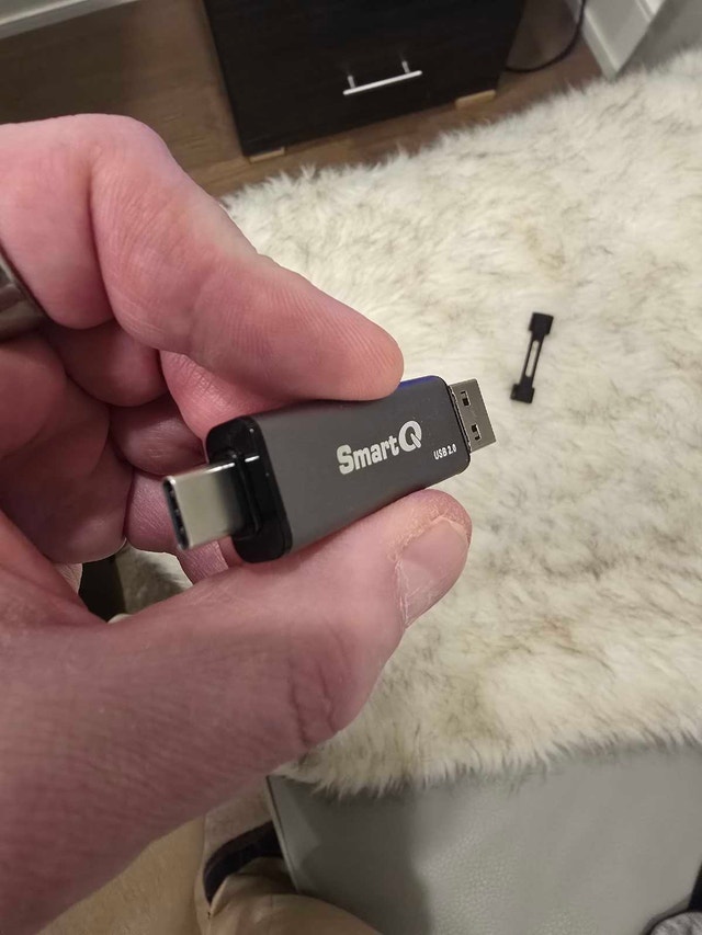 SmartQ 3-in-1 SD Card Reader (USB-C, USB-A, Micro USB) - photo 5