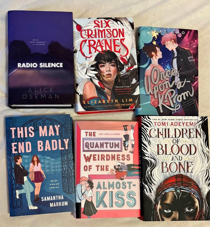Assorted Romance and YA Booktok Books