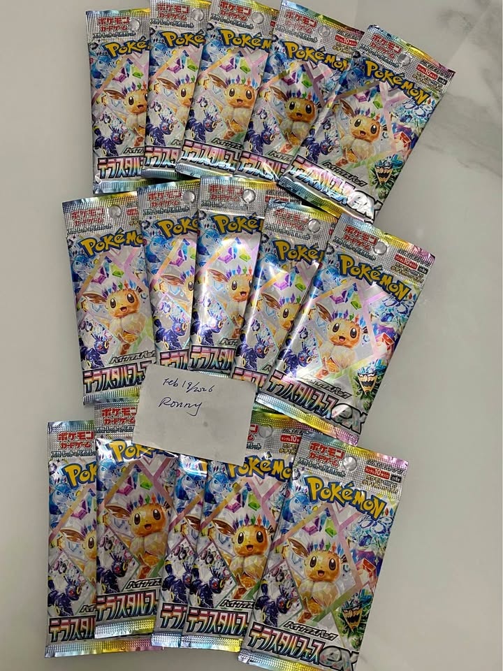 Terastal Fest ex JP Pokemon Sealed Pack
