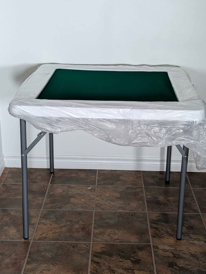 Mahjong Table, Folding 4-Player Card Game Table - photo 2