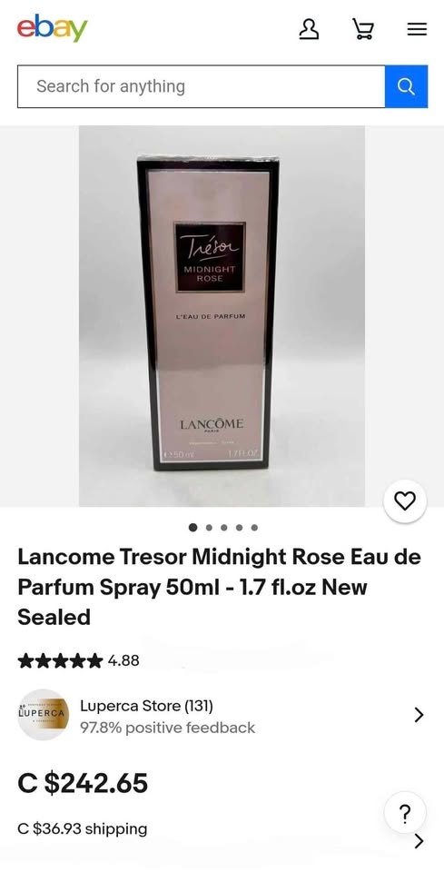 Trésor Midnight Rose L'eau de parfum 50 ml - photo 5