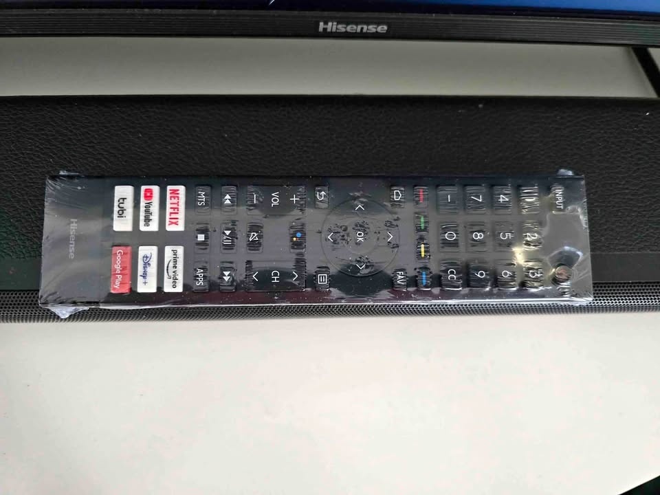 Genuine Hisense Smart LED TV Remote (A6 Series)