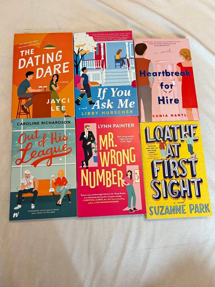 Assorted Romance Booktok Books - YA and Adult