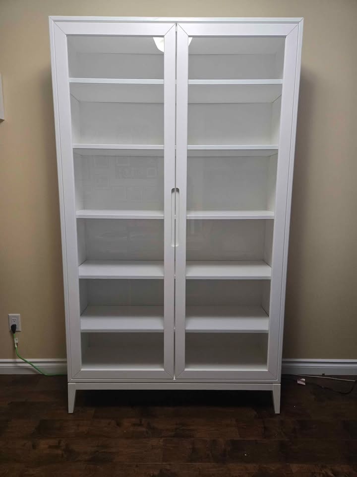 IKEA Glass Door Cabinet - Classic & Modern Storage - photo 4