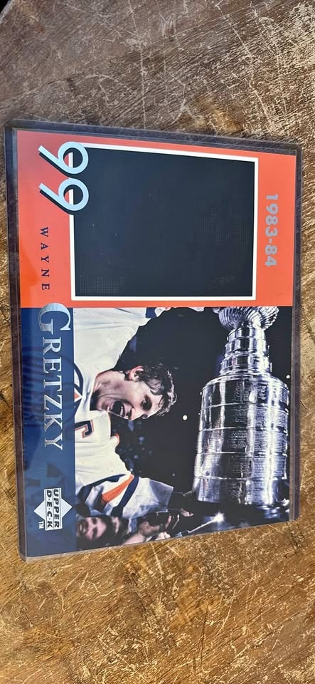 Wayne Gretzky 1998 McDonald's Upper Deck Jumbo Card 1st Stanley