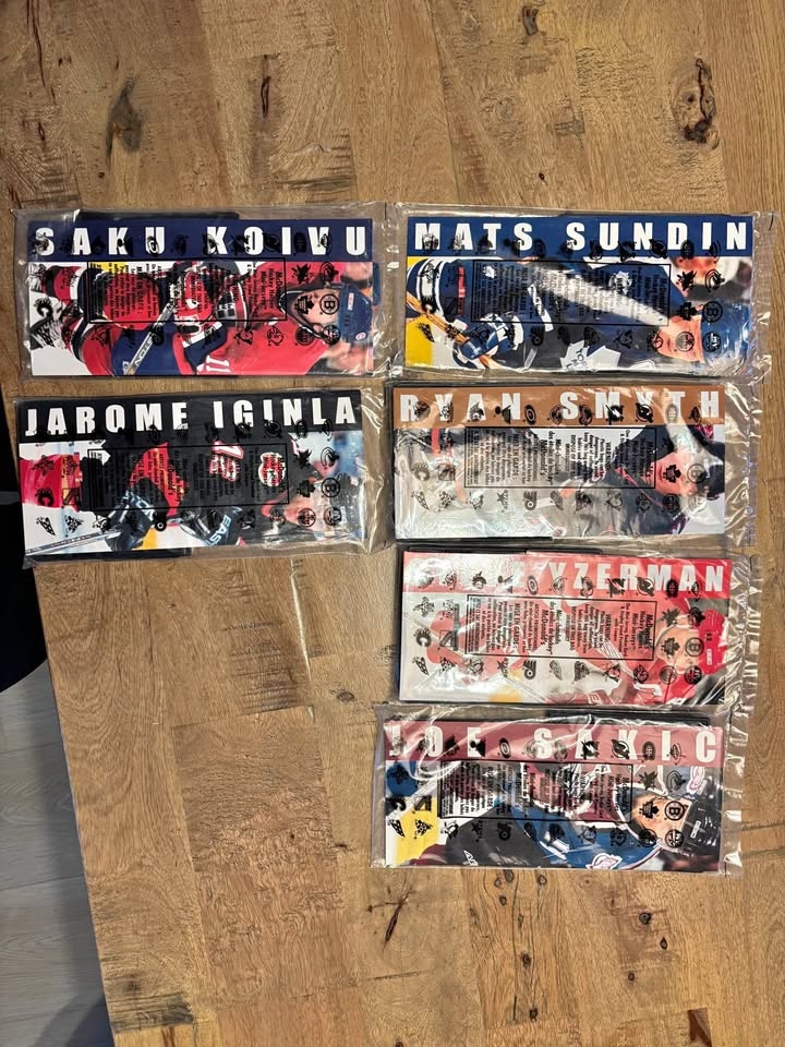 McDonald’s NHL Player Collectible Lot