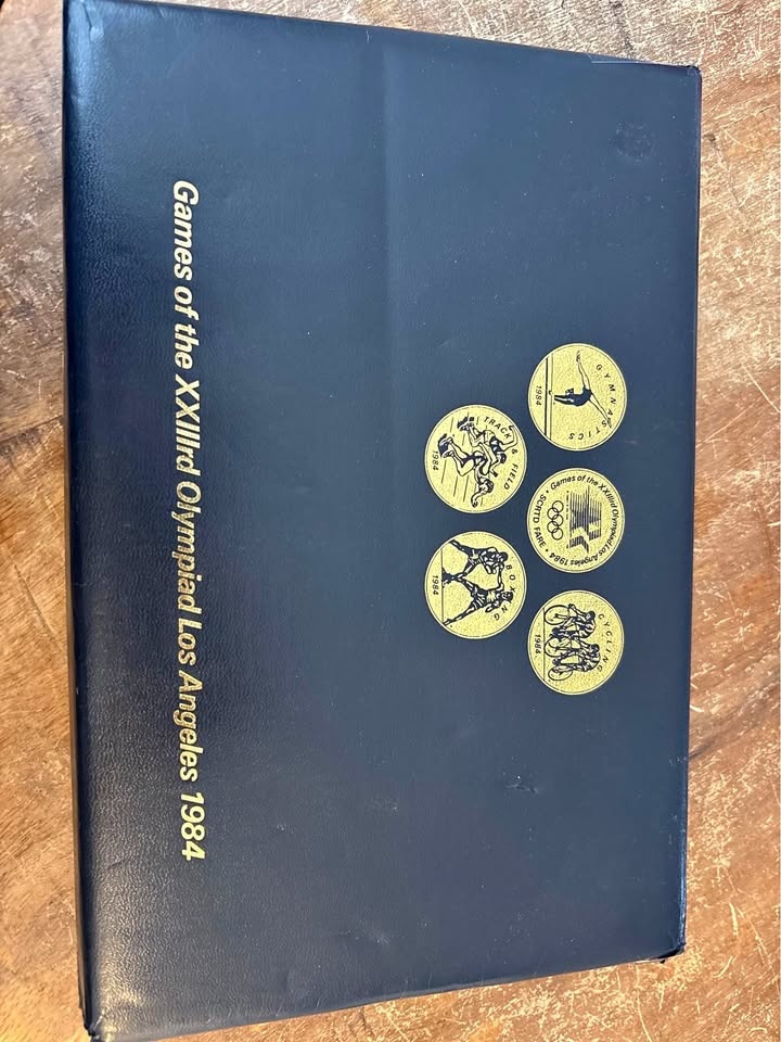1984 LA Olympics Transit Token Set w/ Case