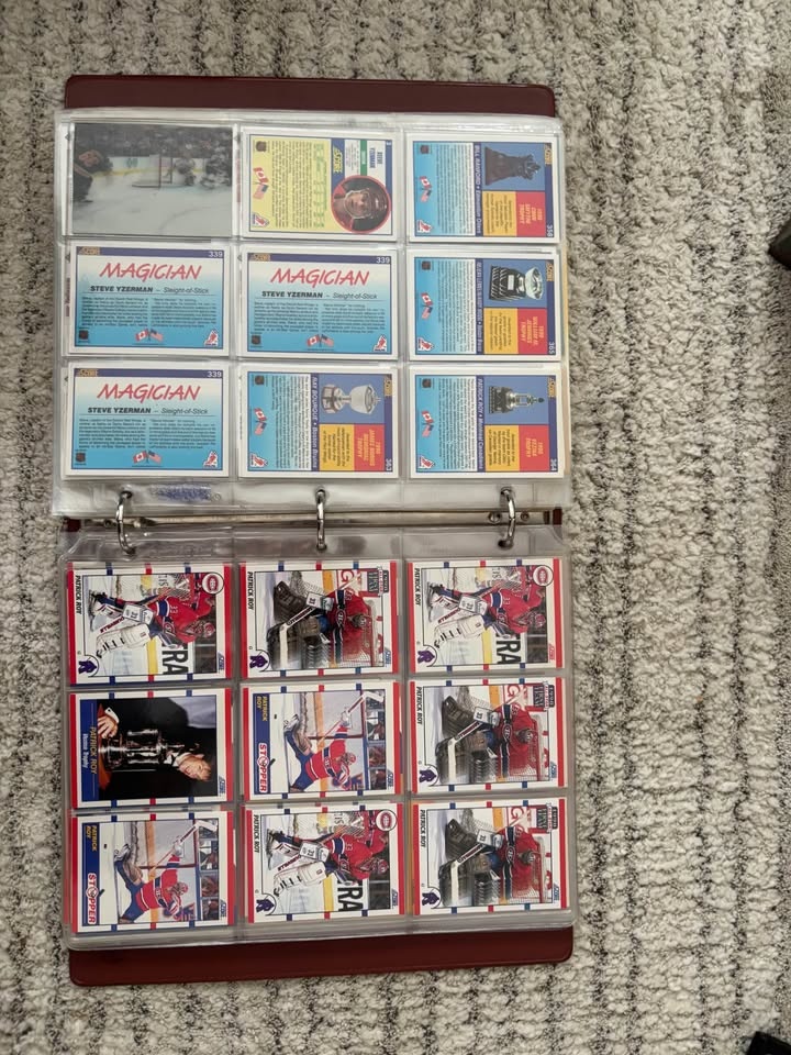 Vintage Hockey Card Binder - Gretzky, Crosby, Lemieux, Roy + Mor - photo 5