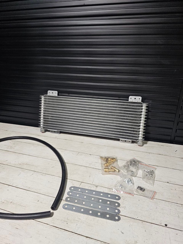 Low Pressure Drop Transmission Oil Cooler Kit Max 40K GVW