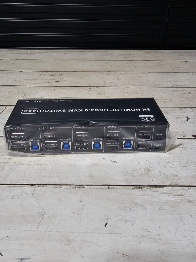 8K 60Hz KVM Switch - 4 Computers, 3 Monitors (2 DP + 1 HDMI) - photo 5