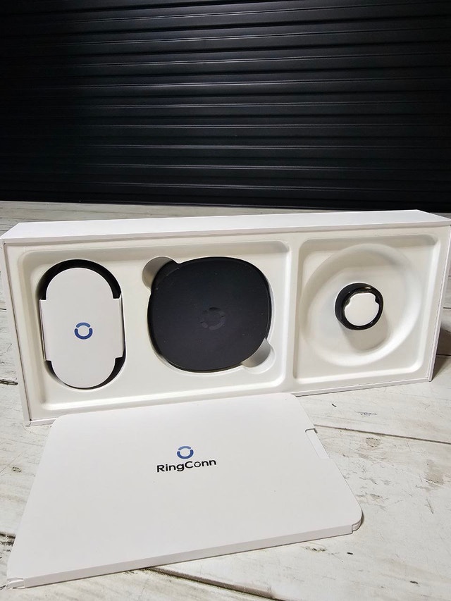 RingConn Gen 1 Air Smart Ring - Size 12 Black