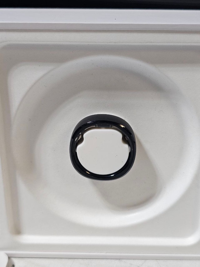 RingConn Gen 1 Air Smart Ring - Size 12 Black - photo 4