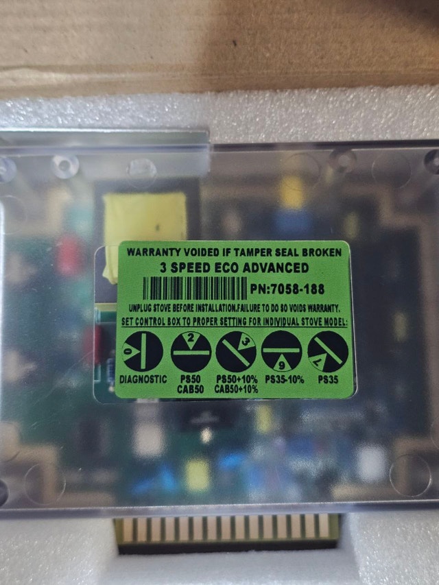 Heatilator Pellet Stove Control Box - photo 5