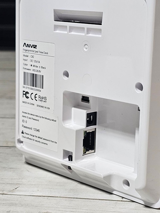 ANVIZ Time Clocks for Employees Small Business CX2 - photo 4