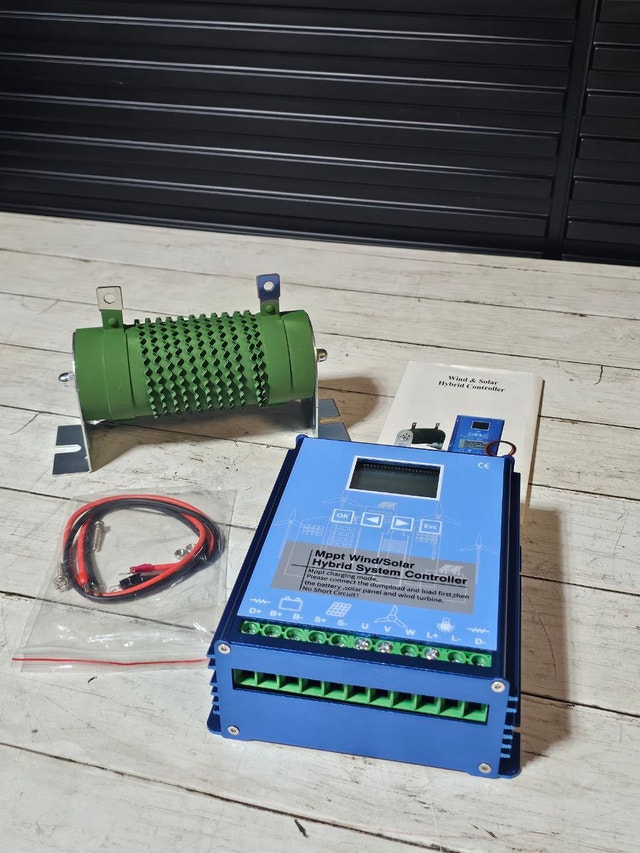 1600W Wind Solar Hybrid MPPT Charge Controller - photo 2