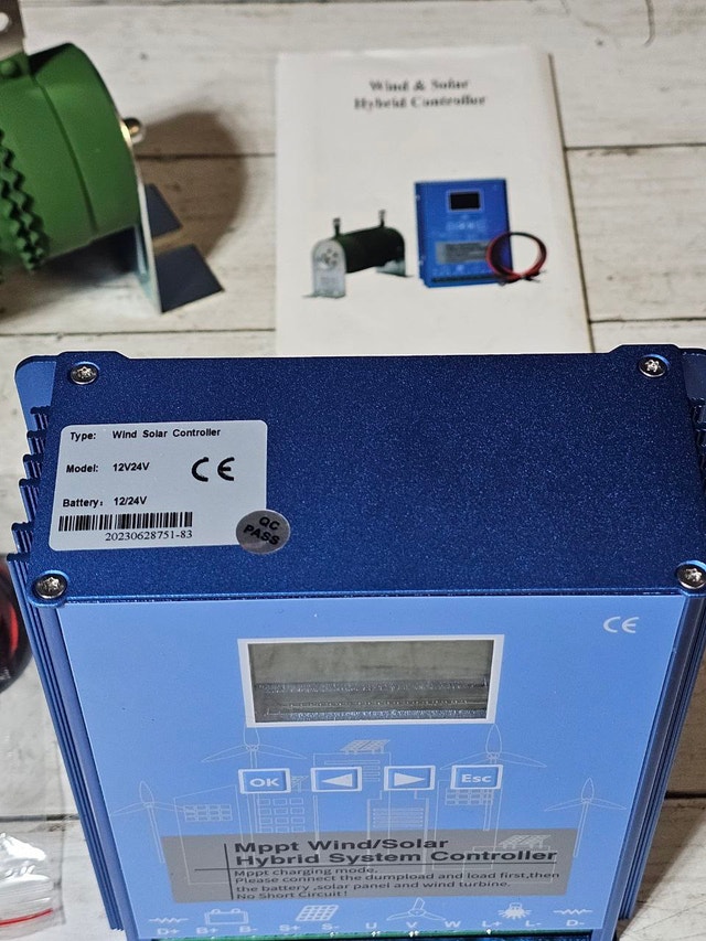 1600W Wind Solar Hybrid MPPT Charge Controller - photo 4