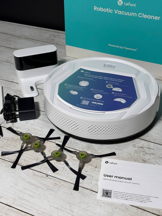 Lefant Robot Vacuum Cleaner, Powerful Suction, 120 Min Runtime