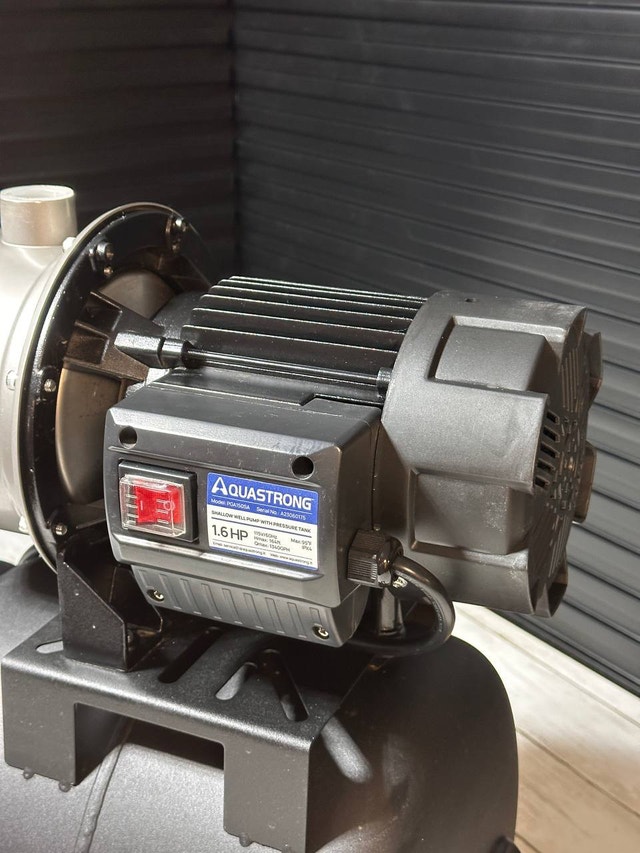 Aquastrong 1.6 HP Shallow Well Pump w/ Pressure Tank - photo 4
