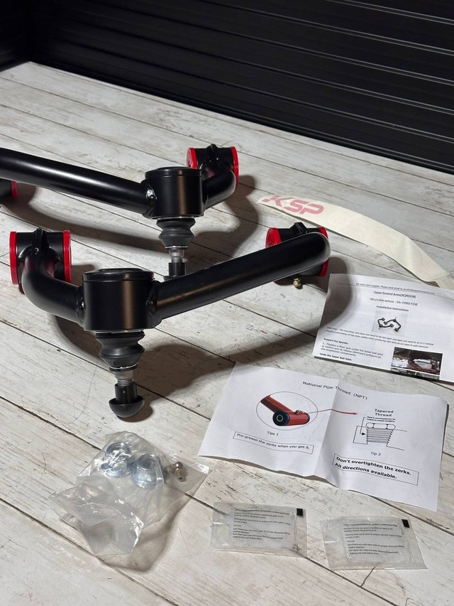 KSP 2-4 inch Upper Control Arms for F-150
