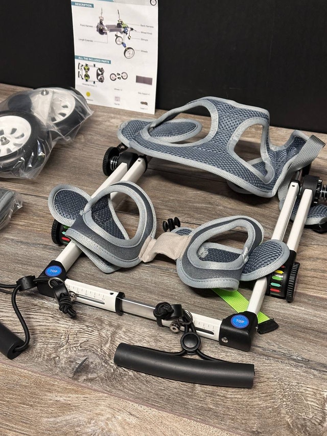 LetPetRun Adjustable Dog Wheelchair for Back Legs Support