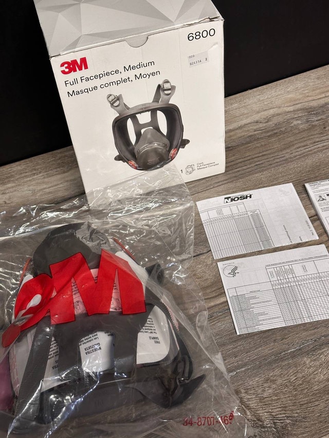 3M Full Facepiece Respirator 6800 (6 pcs)