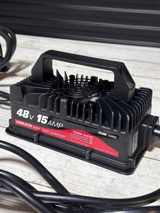 15 AMP Golf Cart Charger for 48V Yamaha G29 & Drive