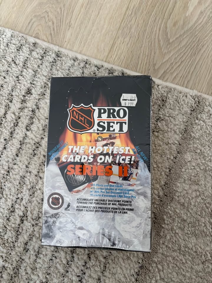 NHL Pro Set Series 2 Hockey Cards 1991-1992 Sealed Box - photo 2
