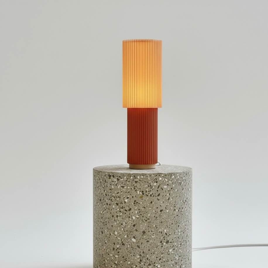 Modern Cozy Table Lamp / Desk Lamp – Corded, LED Bulb Incl. - photo 4