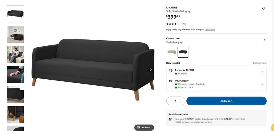 IKEA SOFA great condition - photo 4
