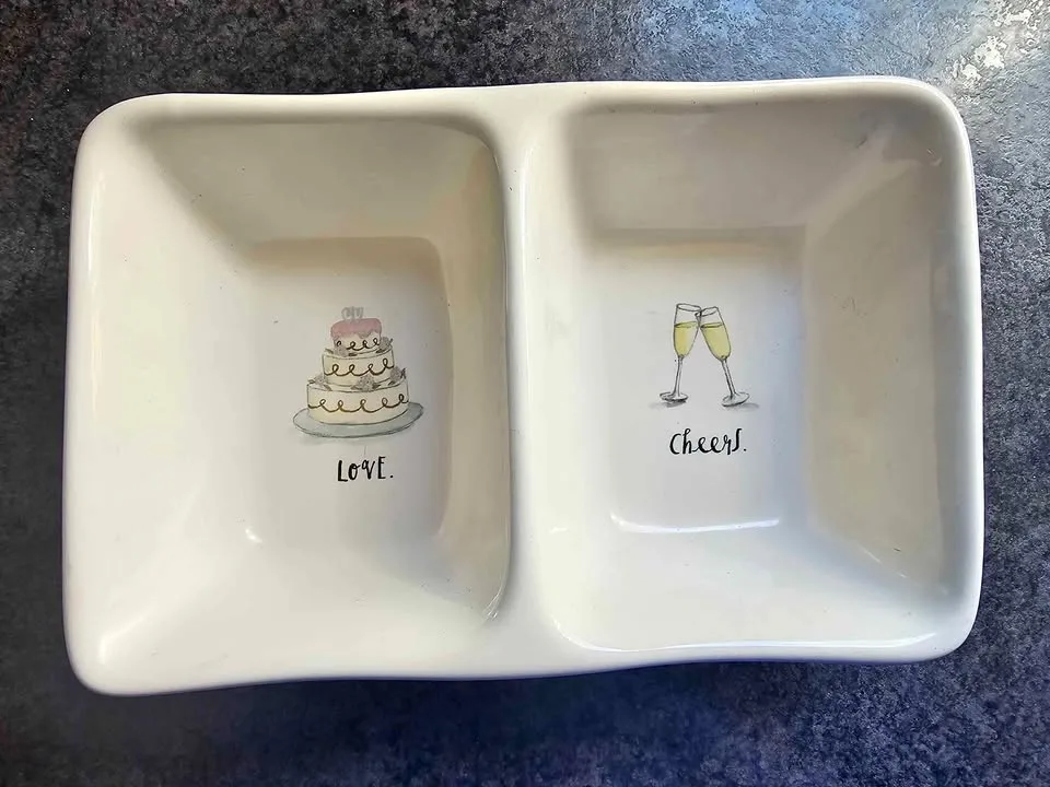 Rae Dunn Wedding Dish thumbnail
